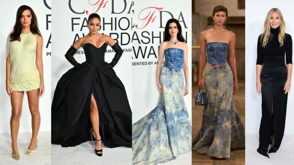 أناقة النجمات خاطفة في حفل CFDA Fashion 2023 وآن هاثاواي بفستان دينيم