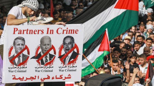 Protesters in Jordan
