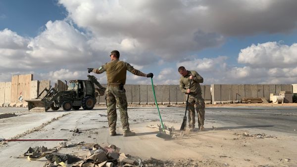 Ain Al-Asad military base in Iraq