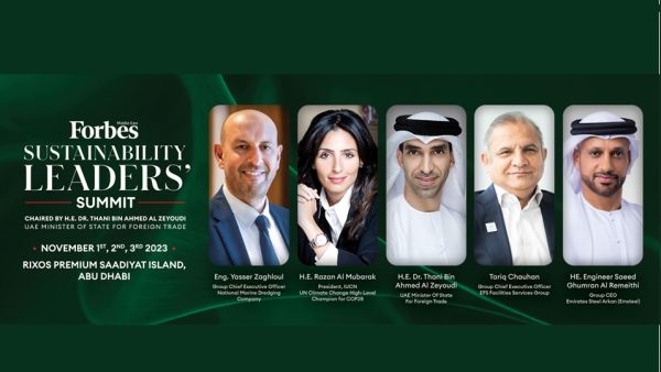 Forbes Sustianable Leaders Forbes Middle East’s Sustainability Leaders' Summit Set to Shape the Green Agenda