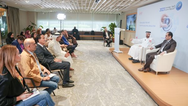 During the event. Knowledge Summit 2023 highlights crucial role of knowledge in shaping 5th Industrial Revolution and future economic model