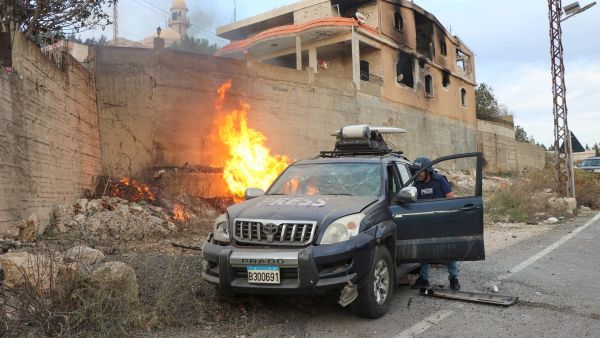 Journalists targeted in Lebanon