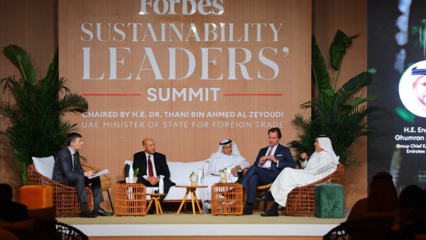 During the event Forbes Middle East Concludes Its Sustainability Leaders’ Summit, Laying Out A Path For A Greener Future In The Lead-Up To COP28