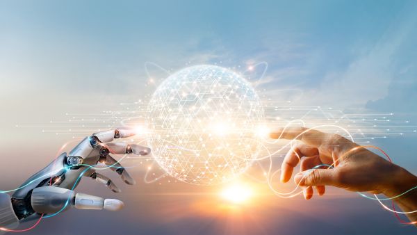 English teaching robots