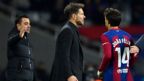 هل سيرجع فيلكيس إلى أتلتيكو مدريد الصيف القادم (Photo by Pau BARRENA / AFP)
