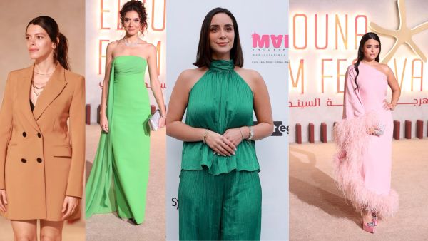 إطلالات اليوم الأخير من الجونة مختلفة عن الأيام الأولى بإطلالات ملونة وزاهية