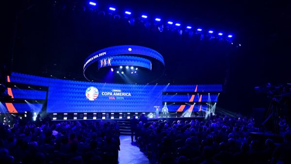 قرعة كوبا أمريكا 2024 (Photo by GIORGIO VIERA / AFP)