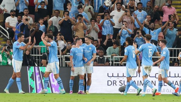 سيتي يظفر باللقب (Photo by Giuseppe CACACE / AFP)
