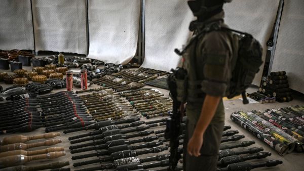 Israeli occupation weapons 