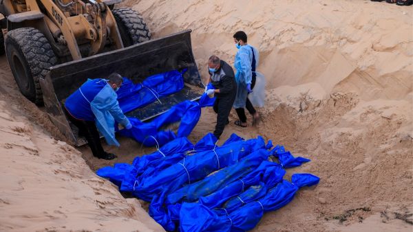 Gaza mass grave