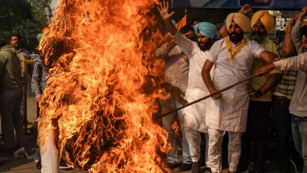 Indian woman burnt to death