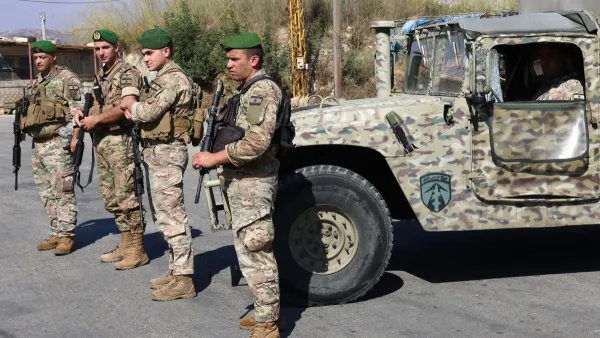 Lebanese soldiers