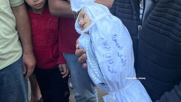 Muhammad Hani Al-Zahar, Palestinian baby 