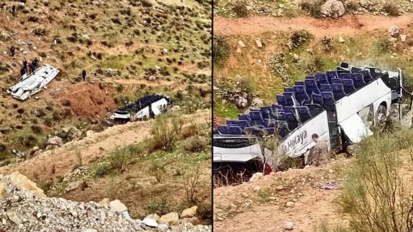 5 killed, 35 injured in a bus accident in Jordan