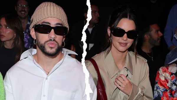 Bad Bunny and Kendall Jenner reportedly break up after dating for less than a year. (Getty Images)