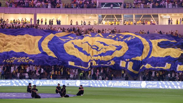 النصر في مهمة صعبة أمام التعاون اليوم (Photo by AFP)