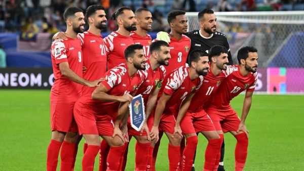 منتخب الأردن (Photo by HECTOR RETAMAL / AFP)