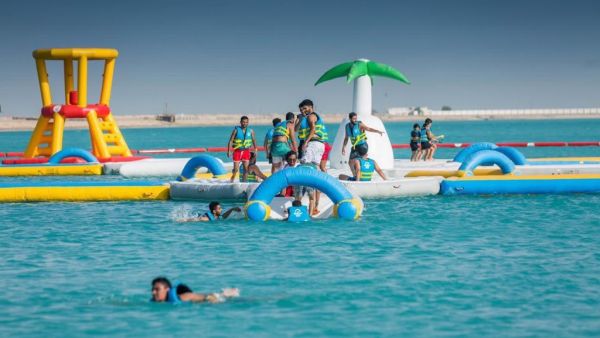 الألعاب المائية في كورنيش جدة