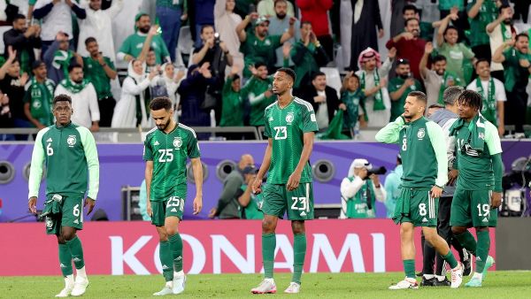 السعودية تؤكد صدارتها للمجموعة (Photo by Giuseppe CACACE / AFP)