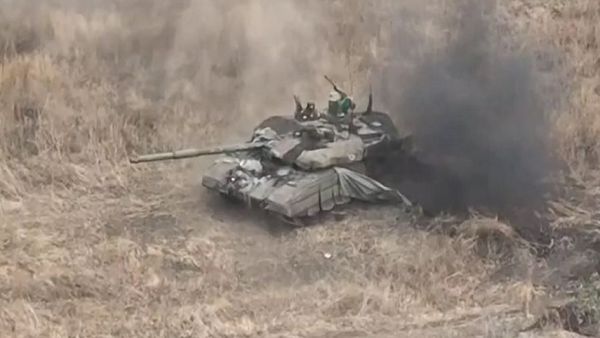 تدمير ميركافا إسرائيلية في غزة 