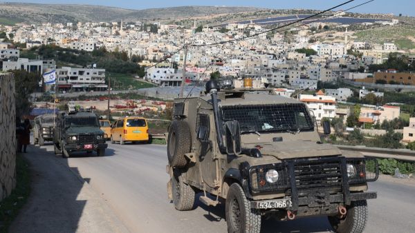 Israeli troops in the West Bank 
