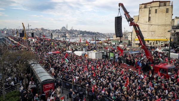 Turkey protestors 