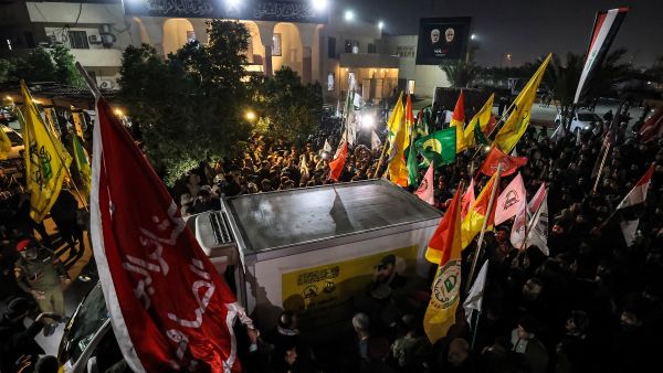 American strike killed pro-Iran commander in Iraq: US official. (Ahmad Al Rubaye/ AFP)