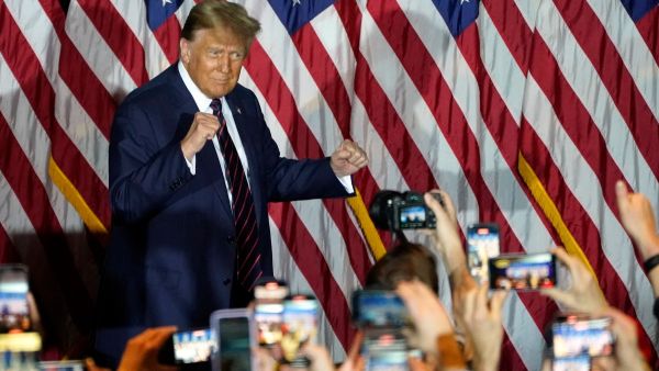 former US President Donald Trump