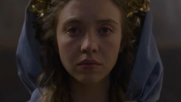 Euphoria star Sydney Sweeney is a nun uncovering dark secrets in first trailer for horror movie Immaculate. (Neon)