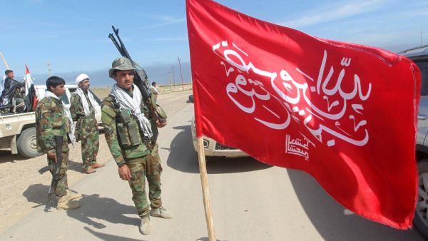 مقاتلون عراقيون من الحشد الشعبي