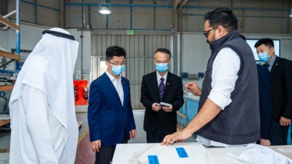 During the event Gulf Craft welcomes Chinese Delegation to UAE Shipyard