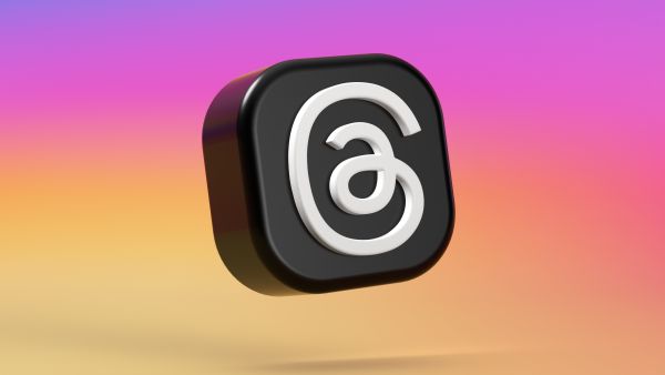 Threads, an Instagram app floating logo 
