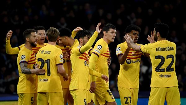 برشلونة يتحدى خيتافي (Photo by Filippo MONTEFORTE / AFP)