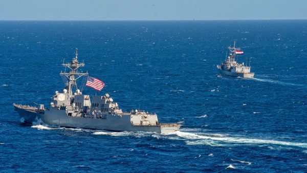 US navy forces