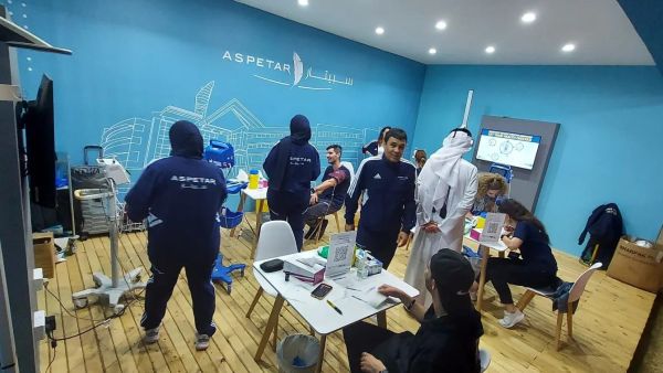 During the event Aspetar Celebrates National Sports Day: Move, Learn, Be Well!