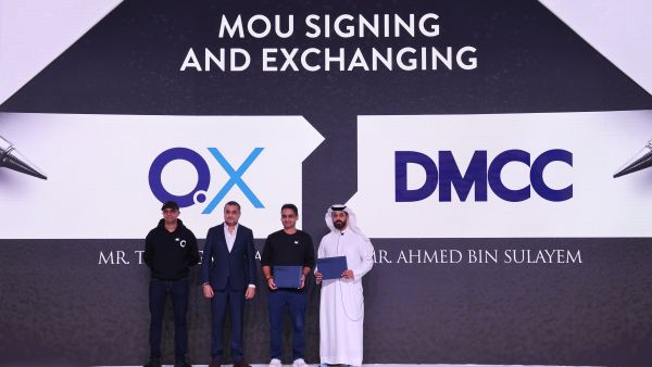 During the event DMCC-QX Lab Ai Partnership To Advance Groundbreaking Hybrid Generative Ai Solutions For Businesses
