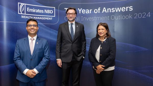 During the event Emirates NBD Group Chief Investment Officer announces “The Year of Answers”, global investment outlook for 2024