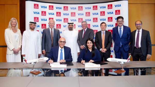 During the event Emirates Skywards announces exclusive, multi-year partnership with Visa