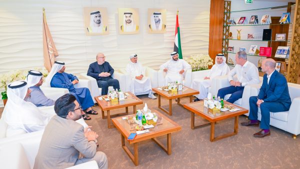 During the event Dubai Sports Council showcased before Avram Glazer