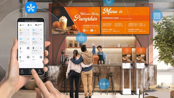 During the event Samsung Showcases Advanced Connectivity Through SmartThings for Its B2B Displays at ISE 2024