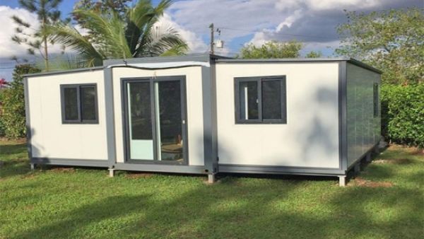 Cheap prefab foldable homes expandable container house