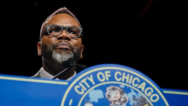 Chicago mayor Brandon Johnson approved a Chicago resolution calling for the urgency of a ceasefire to Palestinians facing genocide in Gaza. (X)