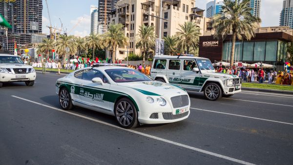 Dubai Police Cars