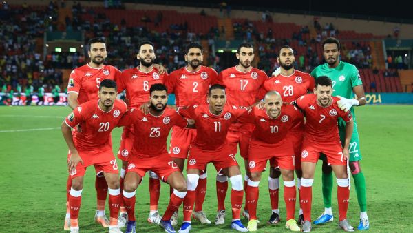 منتخب تونس (Photo by Daniel BELOUMOU OLOMO / AFP)
