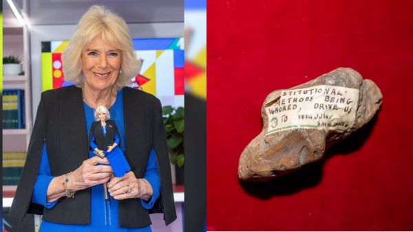 باربي نسحة عن الملكة كاميلا وما سر الحجرين القديم في قصر كينغستون