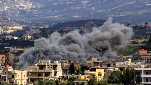 Israel says strike targeted senior Hamas commander. (AFP)