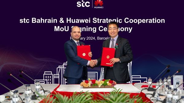 CEO and Mr. Anjian. stc Bahrain Collaborates with Huawei to Forge an Advanced 5.5G Network, Pioneering Service Innovation