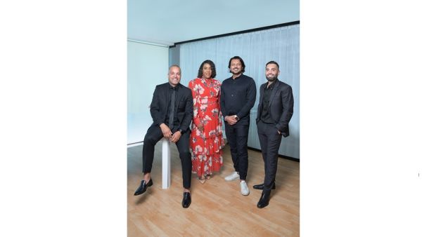 Left to right- Luke Fedlam, Esq., Melita N. Moore, M.D., Khizer Khaderi, M.D., Ali Al Ramahi, MSc. Leading esports consultancy KALM launches global HQ in Abu Dhabi