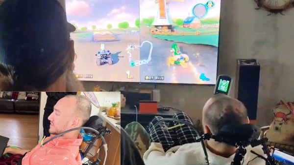 Video: First person with Elon Musk’s brain chip playing Mario Kart with his mind