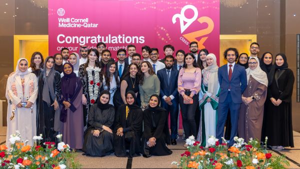 طلاب وايل كورنيل للطب - قطر يحتفلون بقبولهم في أهمّ برامج إقامة الأطباء في العالم